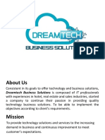 Dreamtech Business Solution Company Profile - UPDATED2020 September