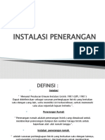 Instalasi Penerangan