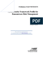 Cybersecurity Framework Profile Ransomware Risk MG Beckman 1623394907