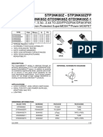 Stp3Nk60Z - Stp3Nk60Zfp STB3NK60Z-STD3NK60Z-STD3NK60Z-1