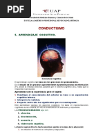 Separata 5 - Aprendizaje Cognitivo - CONDUCTISMO