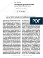 Coupled-Cavity Resonant Passive Mode-Locked Nd:yttrium Lithium Fluoride Laser