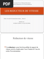 Les Reducteur de Vitesse