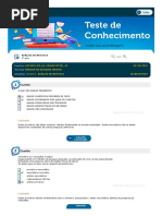 Análise Estatística - Simulado