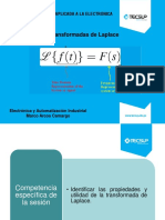 Sesión 10 Transformadas de Laplace