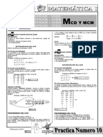 N°10 MCD y MCM