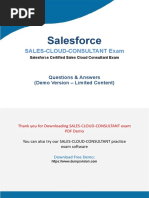 Sales Cloud Consultant Demo