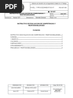 2 PEI SST 001 Instructivo de Evaluacion de Competencias y Responsabilidades