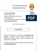 Solución de Circuitos Con La Transformada de Laplace