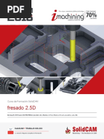 SolidCAM 2018 2.5D Milling Training Course (001-100) .En - Es