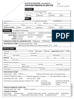 Ficha de Inscripción Adultos