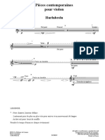 Piece Contemporaine Irene Lecoq Violon