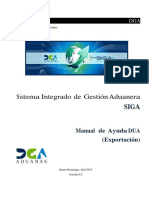 Manual de Ayuda DUA (Exportacion) 2015