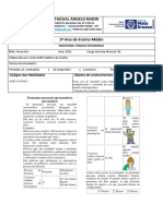 Atividade Escolar 1 Ano Espanhol