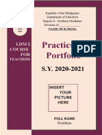 LDM Practicum Portfolio Editable