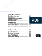 Suspension: Front and Rear Suspension