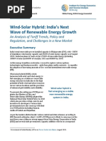 Wind Solar Hybrid Indias Next Wave of Renewable Growth - October 2020