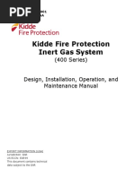 Kidde Fire Protection Inert Gas System (400 Series) DIOM