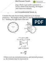 MDB Lesson 2 Thin Walled Pressure Vessels