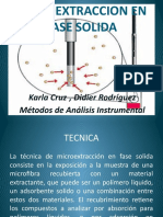 Microextraccion en Fase Solida