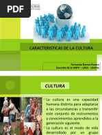 Capitulo I Caracteristicas de La Cultura