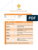 Sample ESL Learning Plan