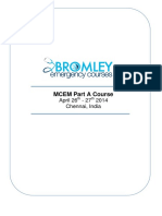 MCEM Part A Bromely Emergency Medicine