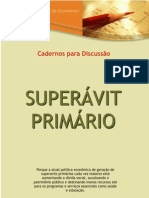 Superávit Primário (Fórum Brasil Orçamento - 2004)