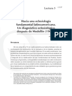 Hacia Una Eclesiología Fundamental Latinoamericana. Un Diagnóstico Eclesiológico Después de Medellín (1968) - Álvaro Mejía Góez