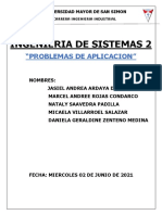 Problemas de Aplicación Sistemas 2