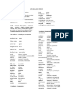 Vocabulário Inglês