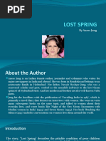 Lost Spring: by Anees Jung