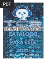 Catalogo Con Precios TCS TECHNOLOGY