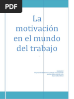 Motivación Laboral