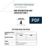 Systems Integration and Architecture 1: Exercise