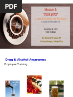 Drug and Alcohol Awareness-Employee Training