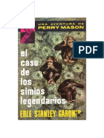 Gardner Erle Stanley - Perry Mason 59 El Caso de Los Simios Legendarios