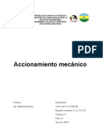 Accionamiento Mecanico