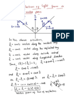 Ray Optics Note