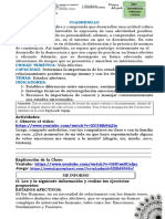 8º Grado Desarrollo Personal y Social Estudiante