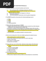 Chemical Pathology Questions For Diploma