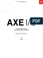 AXE IO User Manual