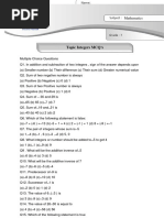 Grade 7 Math Recap Worksheet-4