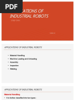 Applications of Industrial Robots: Cad/ Cam