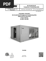 Air-Cooled Scroll Compressor Condensing Units: Installation, Operation, and Maintenance