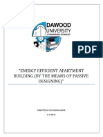 Energy Efficient Residential Building - Thesis Report