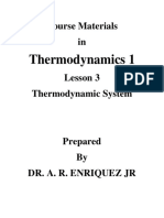 Thermodynamic System