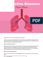 Obstructive Diseases Cheat Sheet