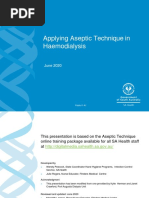 Presentation ApplyingAsepticPrinciples Dialysis Setting - v3.2 Jun2020