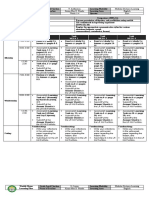 Weekly Home Learning Plan Quarter 1 MDL